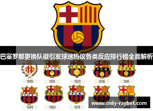 巴塞罗那更换队徽引发球迷热议各类反应排行榜全面解析 巴塞罗那更换队徽引发球迷热议各类反应排行榜全面解析
