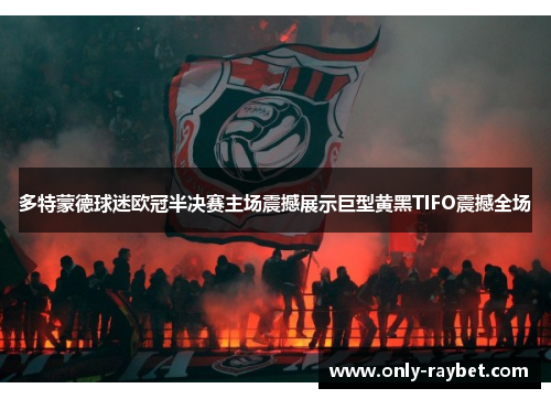 多特蒙德球迷欧冠半决赛主场震撼展示巨型黄黑TIFO震撼全场